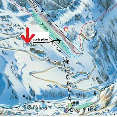 4 A 6 Personnes, Pieds Des Pistes Διαμέρισμα